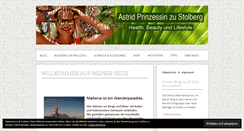 Desktop Screenshot of prinzessin-stolberg.com